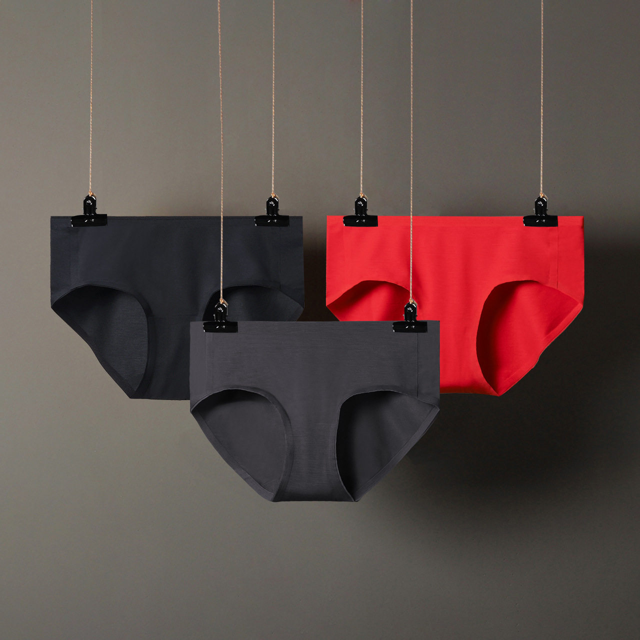 Tangerine Underwear Lady 80 Lanessence Modale a piece of unscarred triangular underpants mid-waist breathable bacteriostatic safety pants