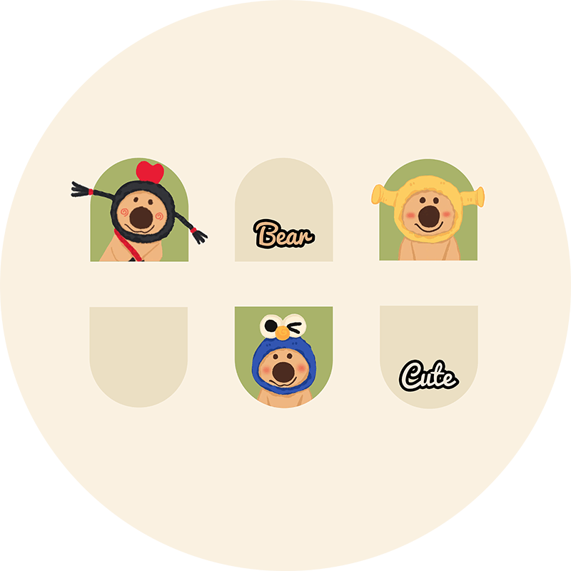 Cute cartoon leather waterproof and oil-resistant table mat Cute cartoon leather waterproof and oil-resistant table mat