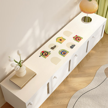 Cartoon leather waterproof and oil-proof side cabinet pad Cartoon leather waterproof and oil-proof side cabinet pad