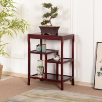 Chinese solid wood flower shelf indoor multilayer flower several floor style bonsai shelf wood flower table shelf