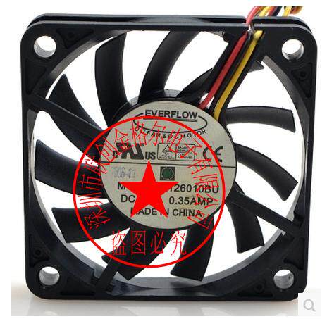 R125010BH 12V 0.25A 50x50x10mm Cooling Fan - Compact & Reliable Brushless Fan