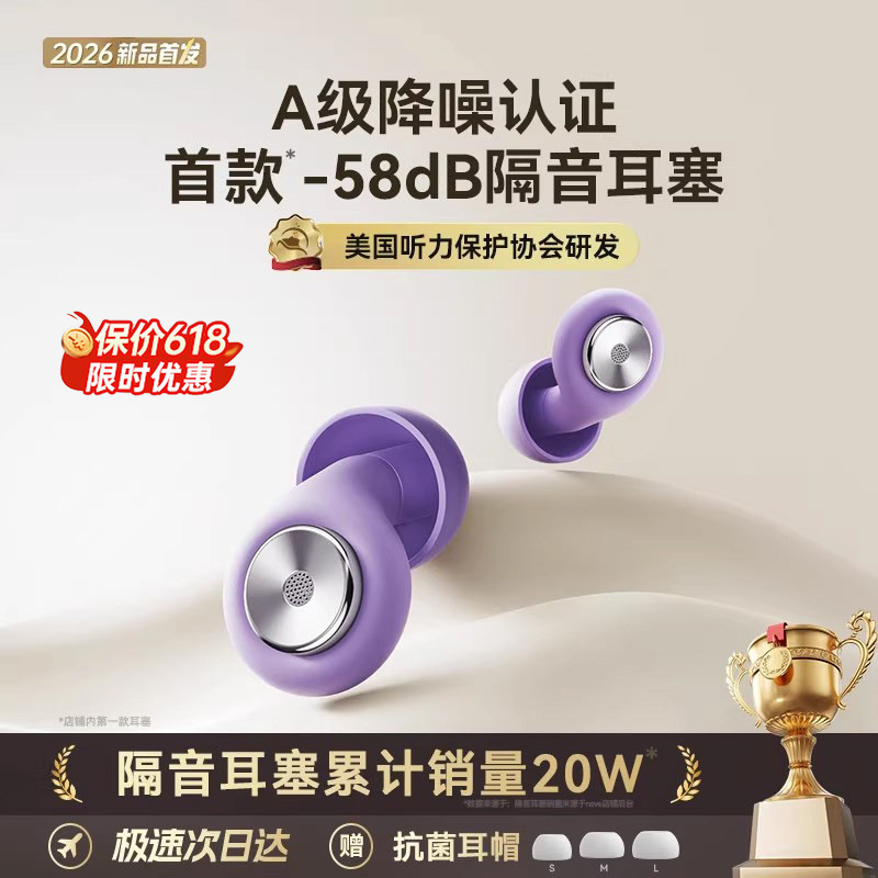 Earplugs for Sleeping, Super Soundproof, Does Not Hurt the Ears, Dormitory Study, Silent, Noise Reduction, Soundproofing and Anti-Noise Artifact Earplugs for Sleeping, Super Soundproof, Does Not Hurt the Ears, Dormitory Study, Silent, Noise Reduction, Soundproofing and Anti-Noise Artifact