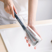 Long handle cup brush No dead angle cup washing artifact Bottle brush Thermos cup decontamination brush Cleaning brush set