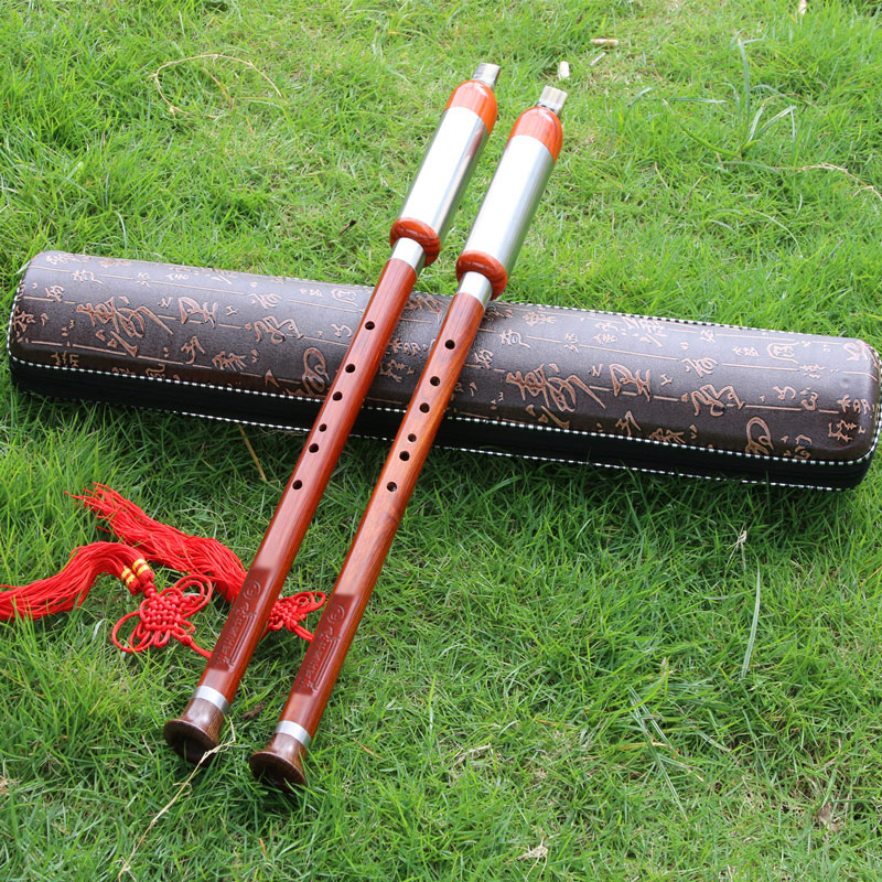 Yunnan Imitation Red Wood Vertical Blow Bau F Tune G Tune Professional Playing Type Beginner Self Bau Instrument Send Box