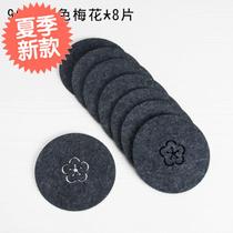 Insulated round Kung Fu tea tray coaster bottom pad tea ceremony tea art Chinese w style teapot pad non-slip felt tea making