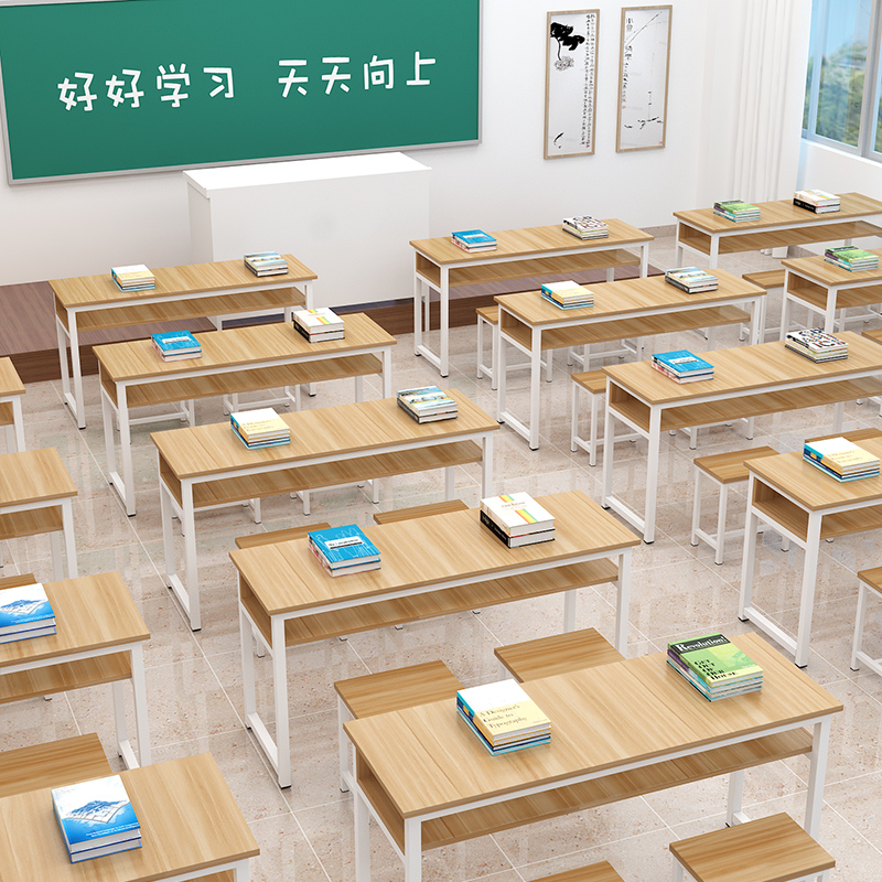 Student Class Table And Chairs Training Desk Coaching Class School Classroom Desk Nursery School Tutorial Class Remedial Class Desk Calligraphy Table