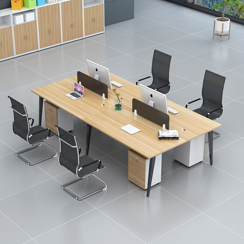 Desk Minimalist Modern Staff Desk Screen 2 4 People Office Furniture Staff Desk Desktop desktop