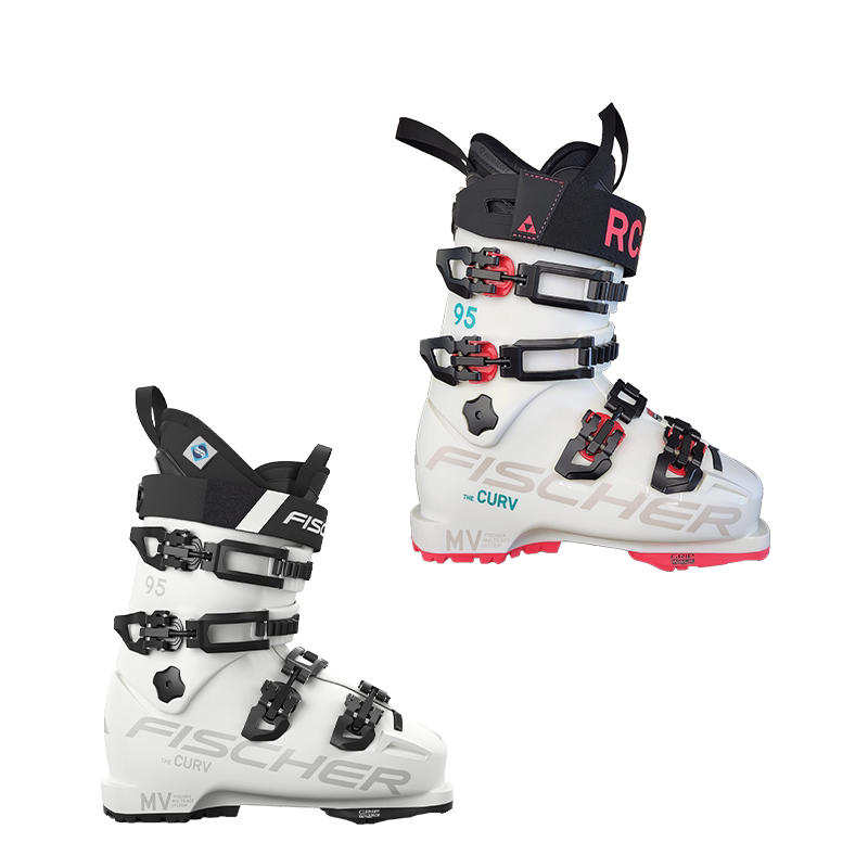 Fischer Fischer Women's Competitive Ski Boots 24 | 25 Models of Rc4 the Curv 95 Hardness