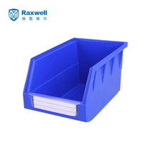 Raxwell back hanging parts box inclined mouth plastic screw tool material containing box RHSS3031-3033