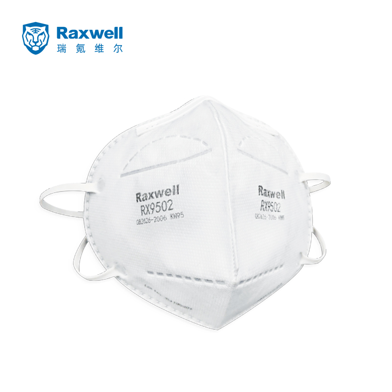 Raxwell KN95 mask anti-industrial dust anti-haze PM2 5 anti-fog valveless headwear 50 pieces RX9502