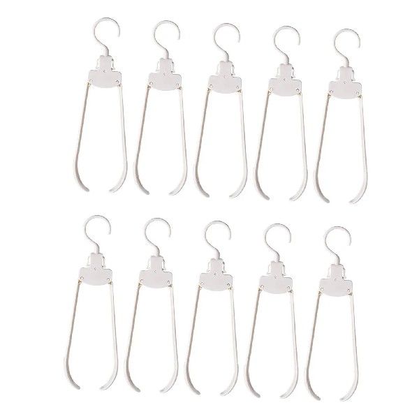 Portable Folding Clothes Hanger Non Slip Dorm Hanger for-Tao