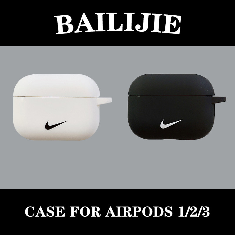 Minimalist tide card Applicable to Apple airpods protective sleeve airpodspro sleeve airpods2 12 generation silicone wireless Bluetooth headphone case 2 soft shell airpods