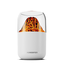 Flame Mountain Humidifier Home Small Bedroom Bedside Large Fog Water Replenishment USB Mini Atomizer Night Light 1307T