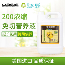 Huazhishou 200 flower nutrient solution preservative household extension agent flower shop special concentrated large barrel 5L