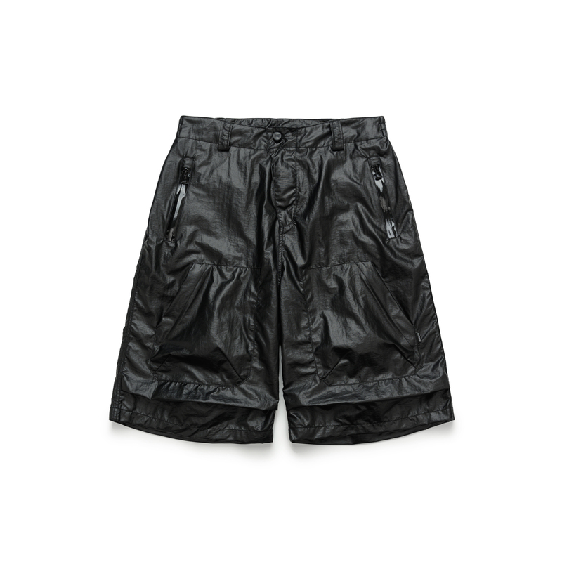 Esoteric Thing Coated Nylon Cargo Shorts Esoteric Thing Coated Nylon Cargo Shorts