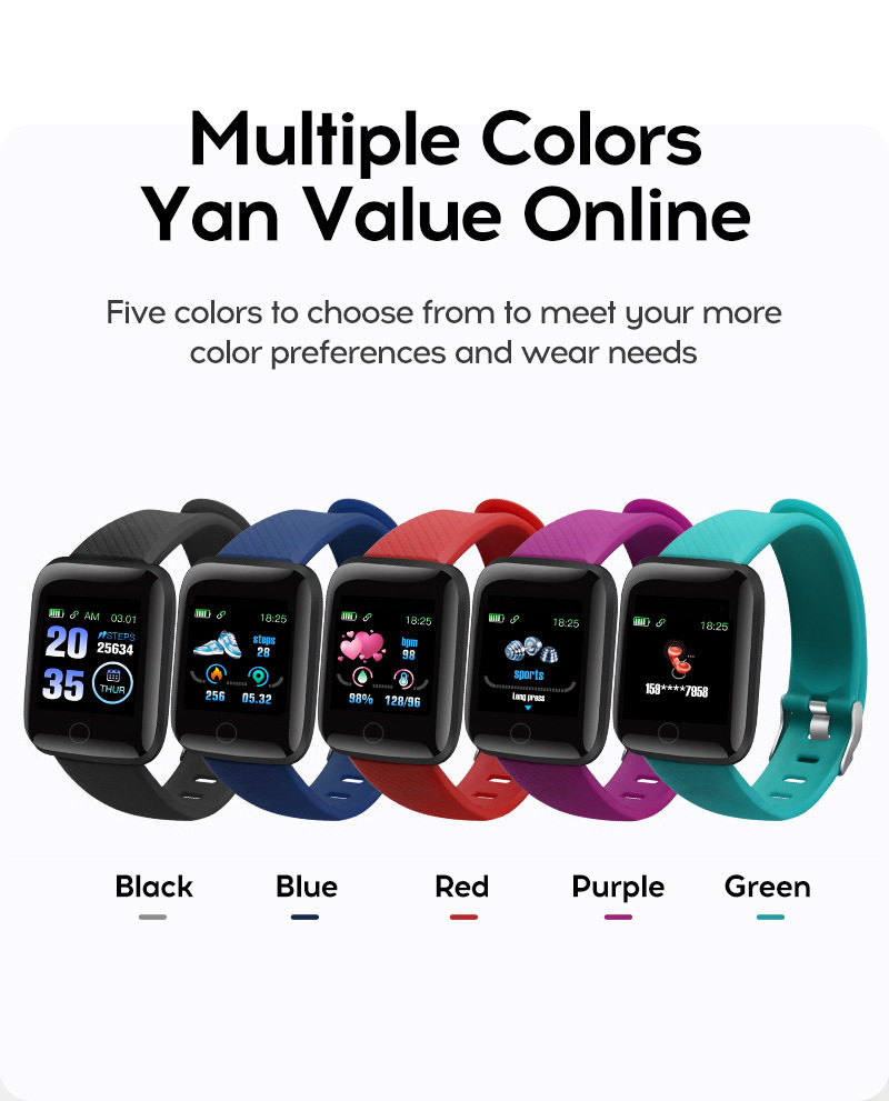 Умные часы smart heart rate monitor touch watch intelligent bluetooth