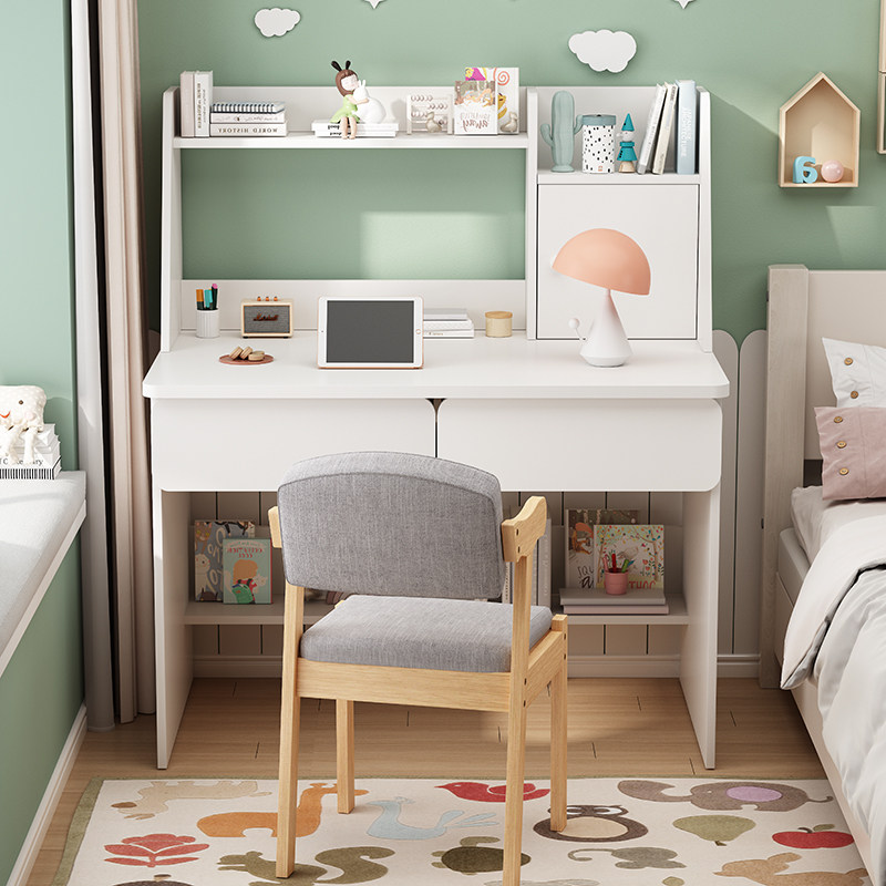 Children's study table home desk table and chair set simple boy girl bedroom desk primary school desk and chair