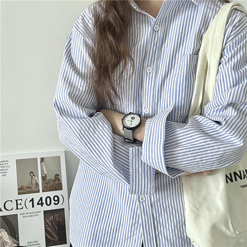 Minimalist Women's Quartz Watch With Silicone Strap For Girls_voghion.com