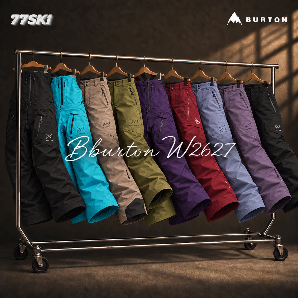 Лыжный костюм Burton 2627 ak, лыжные брюки, костюм для сноуборда, лыжный костюм cyc swash 2L 3L для мужчин и женщин Изображение 1