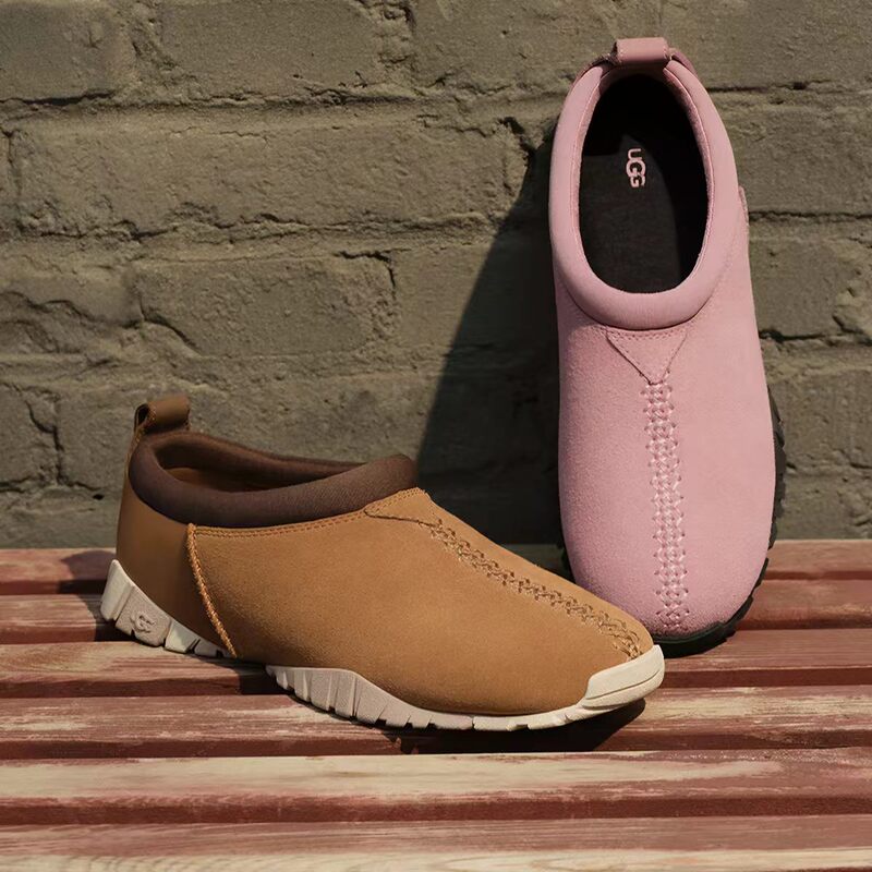 Ugg Hybrid Tasman Suede Casual Shoes with Thin Sole, Slip-On Style 1178970
