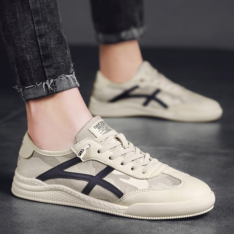 Men's shoes summer breathable thin canvas shoes trend of Han-pair sneakers sneakers for men's tide shoes