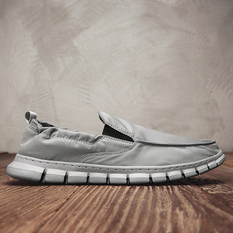 Men's Shoes One-Piece Lairen Shoes 48 Large Size Ultra-Light Soft Sole Men's Casual Old Beijing Canvas Shoes Tide Breathable Skateboard Shoes