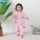 Plus nhung thu đông trẻ em túi ngủ trẻ em chia chân mùa thu đông 2018 dày dặn một mảnh pyjama trẻ em chăn bông chống đá để giữ ấm - Túi ngủ / Mat / Gối / Ded stuff