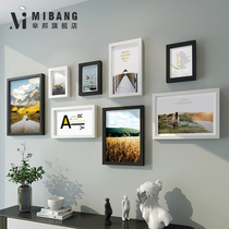 Creative living room dining room sofa background wall wall decoration pendant Modern simple wall hanging net red wall decoration