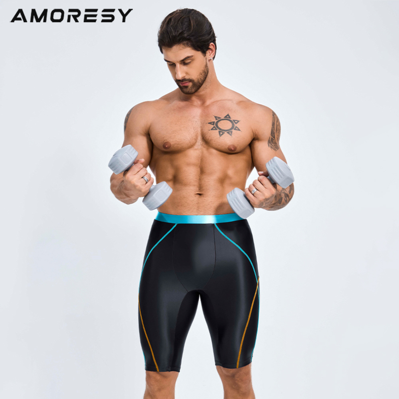 Amoresy Spartacus Series Knee-Length Sports Shorts Men's Casual Fitness Shorts Cycling Wrestling