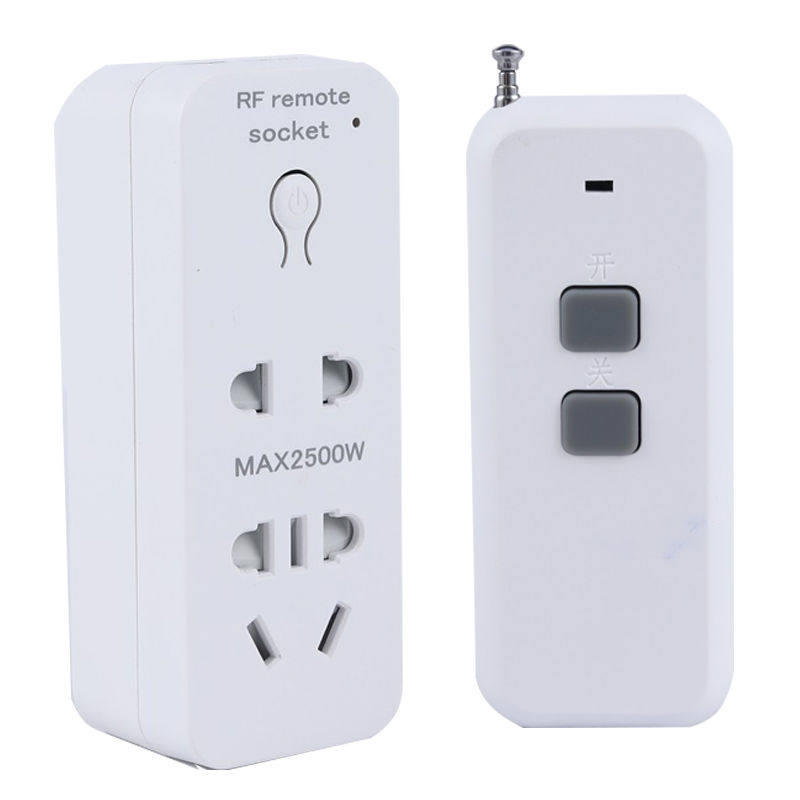 Lazy intelligent plug-in plug within 200 meters remote control can be partitioned wall remote control wireless remote control