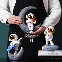 Astronaut band desktop ornaments office boys childrens room living room decoration astronauts creative gifts
