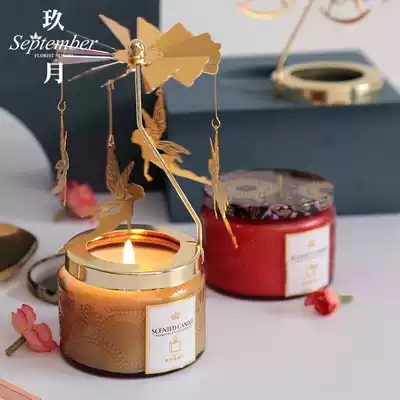 Go kerosene lamp candlestick small relief cup aromatherapy candle Wedding atmosphere decoration cup male and female friends and girlfriends birthday gift