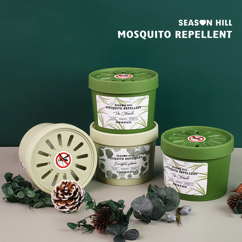 Summer mosquito repellent fragrant cream Home Anti-mosquito plant essential oil fragrant lavender bedroom without fire incense Repellent Grass Gel Deodorant Deodorant