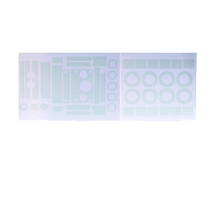 Jian Naiqi hardware film is suitable for LV postman Daphne locky bb water round rice bucket bag large lock padlock bag five metal protective film easy to apply invisible LV hardware film