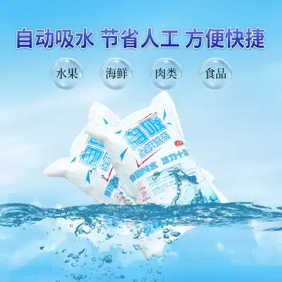Self-absorbent ice bag Air express special repeated use of fruits, fresh seafood, cherries, medicine, transport, dry ice bag