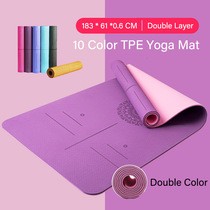 exercise mat TPE Yoga Mat Thick Fitness Mat Yoga Mat Floor