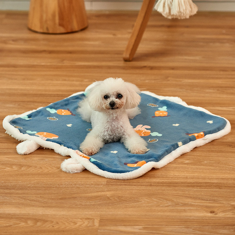 Pooch mat summer cool down sleeping with cage pad sleeping mat kitty Cat Quilt Dog Pad Cotton Cushion Blanket Pet Supplies