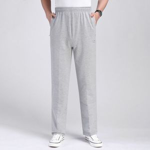春秋款中老年运动裤宽松大码纯棉