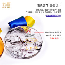  Glass medal customization custom-made honor and commendation