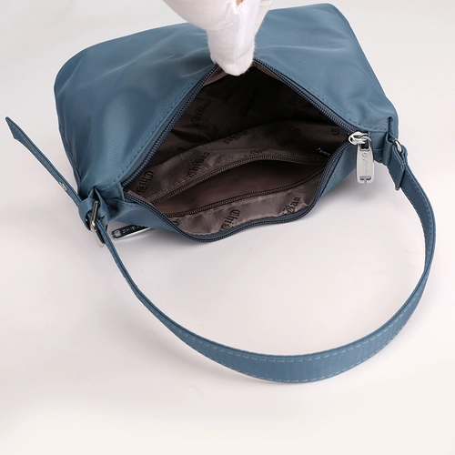 Сумка подмышку, сумка через плечо, сумка на одно плечо, шоппер, нейлоновая небольшая сумка, ткань оксфорд