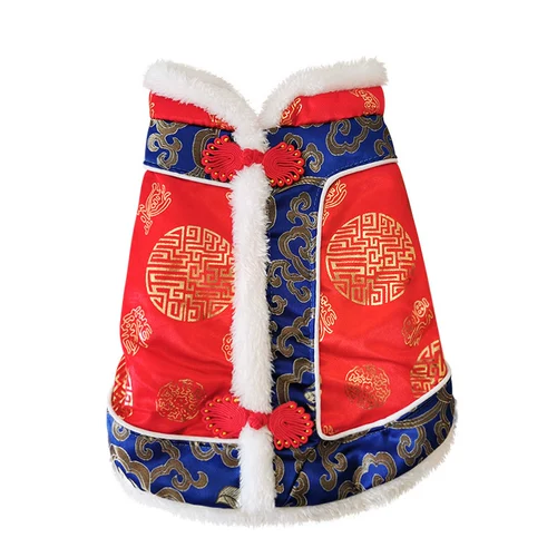 Праздничнный удерживающий тепло демисезонный пуховик, ципао для принцессы, китайский стиль