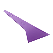 Car film tool solar film squeeze water plug edge scraper wear-resistant and high-temperature resistant plastic grill scraper bevel angle large triangle scraper