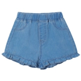 Детская брендовая джинсовая юбка, шорты, штаны для отдыха, свободный крой