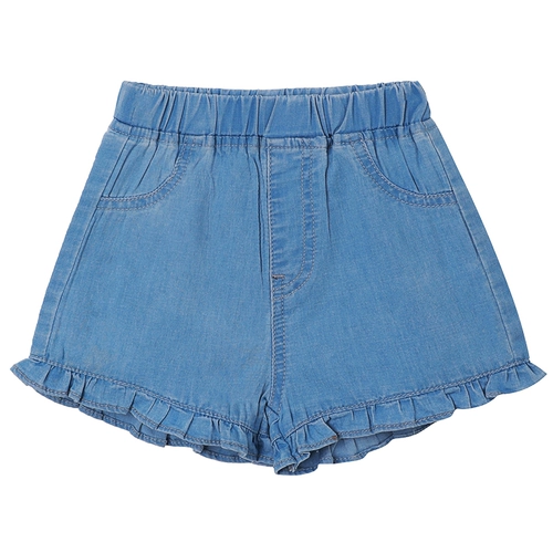 Детская брендовая джинсовая юбка, шорты, штаны для отдыха, свободный крой