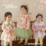 Детская рубашка, осенний комплект, кукла, кукольный воротник