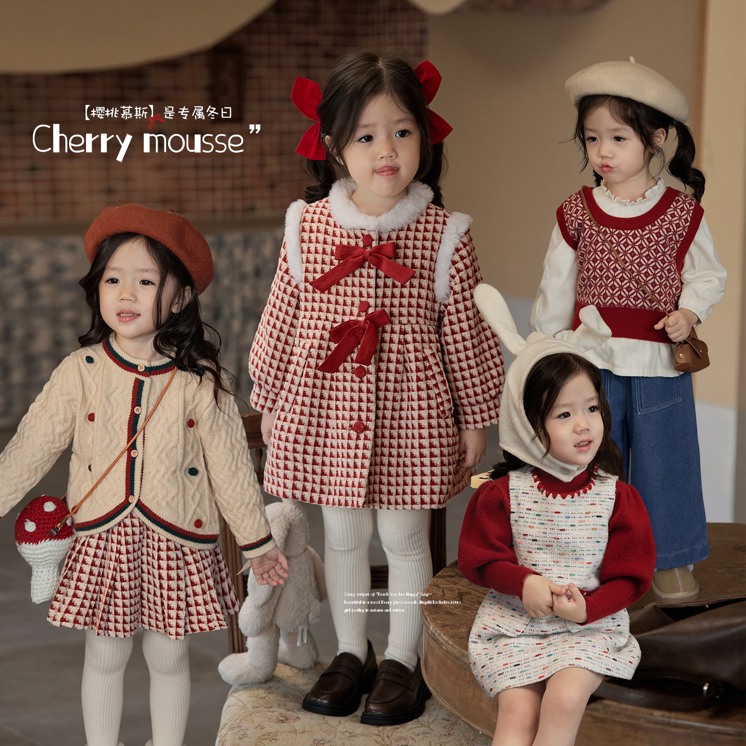 Chen Dae Pig S Small O Bao Baby Winter Suit Woman Plus Suede Warm 2023 New Baby Trendy New Year Clip Cotton Jacket-Taobao