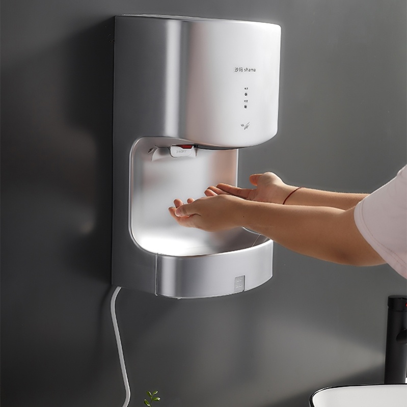 Handblowing Public Hotel Automatic Induction Toilet Cockers Handicrafts Commercial Washing Handle Dry Indoor Mobile Dryer Household