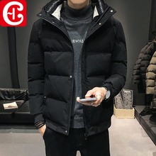 男士外套秋装冬季休闲棉服加绒上衣棉袄男装