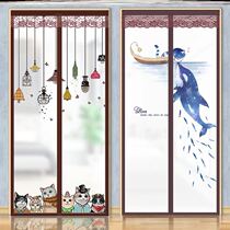 Indoor partition curtain room partition curtain bedroom open kitchen living room air conditioning heat insulation rental room warm