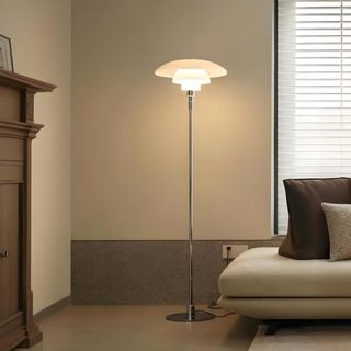 Danish Designer Poulsen Floor Lamp Living Room Sofa Ph3 Glass Atmosphere Bedside Standing Floor Lamp